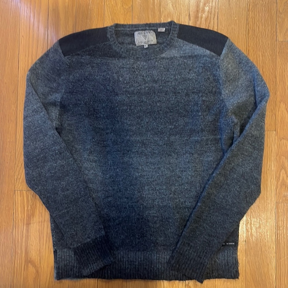 Guess Grey Wool Sweater